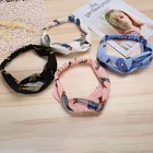 100%polyester square custom design lady multifunctional headband