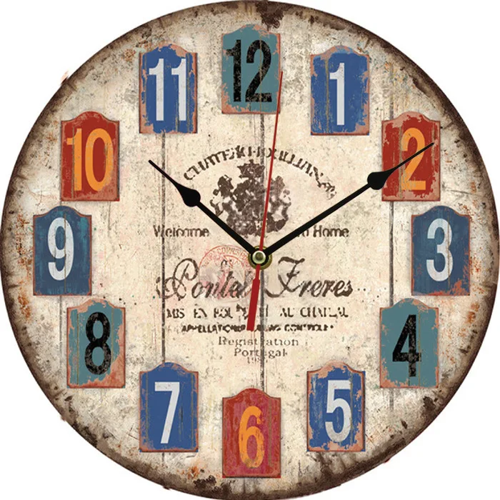 wooden 30 cm MDF density board hanging clock quiet quartz clock living room wall clock
wooden 30 cm MDF density board hanging clock quiet quartz clock living room wall clock