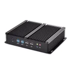 Intel i5-4200u fanless embedded industrial computer with 2*LAN 6*COM