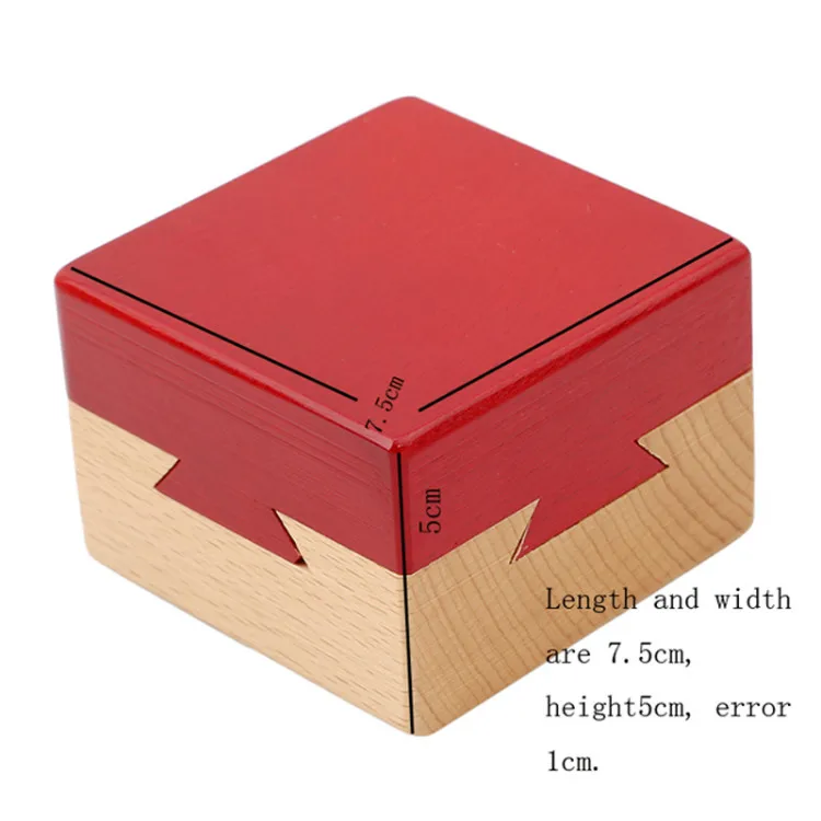 luban lock iq toys wooden magic box puzzle game toy for child