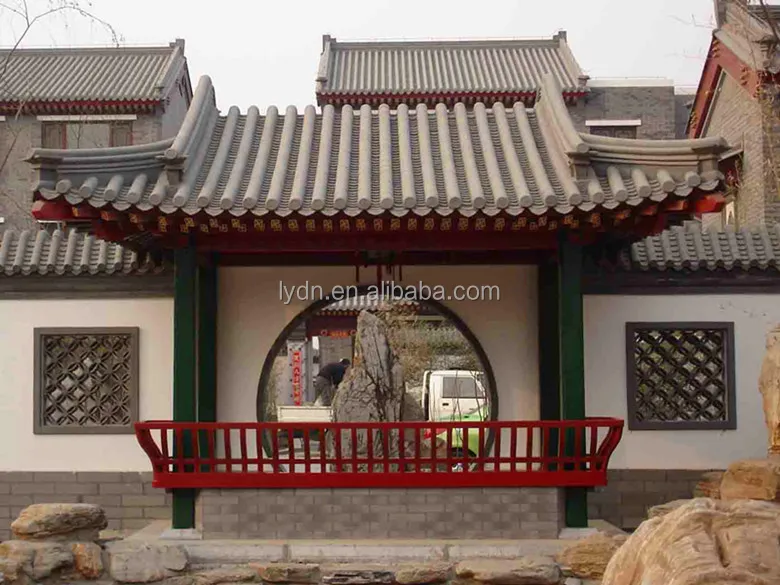 Asian style tile roofing Satellite photos by amateur callsign