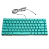 Wired RGB LED Backlit Usb Multimedia Ergonomic Mechanical illuminated Gaming Keyboard