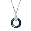 embellished with crystals from Swarovski jewelry wholesale fashion pendant necklace