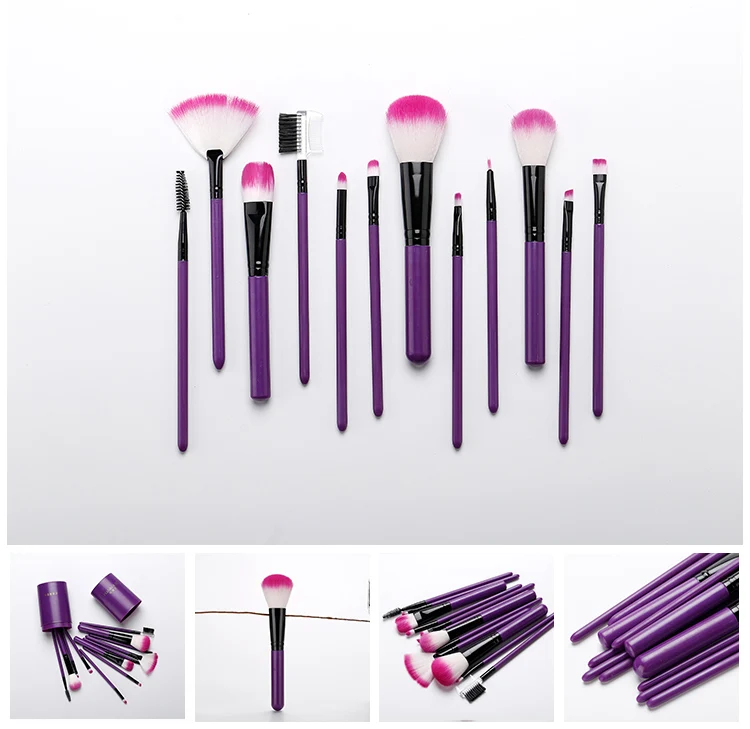 makeup brush set goat hair