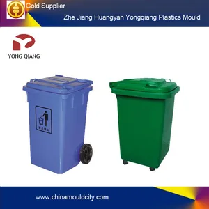 injection plastic garbage can mould, waste bin mould,waste