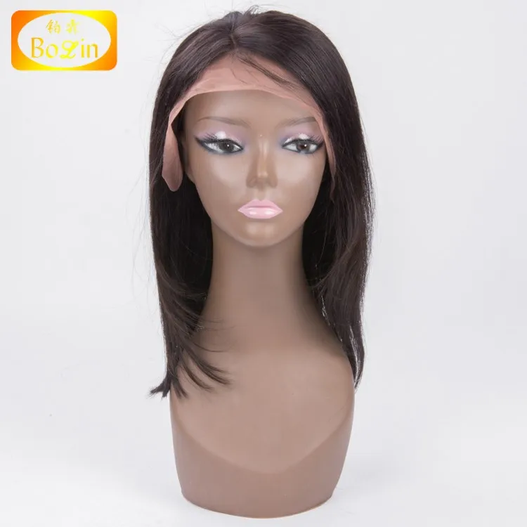 100% Unprocessed raw Indian Natural Black Straight Human Hair Lace Front Wig
100% Unprocessed raw Indian Natural Black Straight Human Hair Lace Front Wig