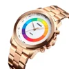 skmei 1491 Men Stainless Steel Japan Movt Quartz Watch LED Digital Sport OEM Manufacturer Promotional Watch