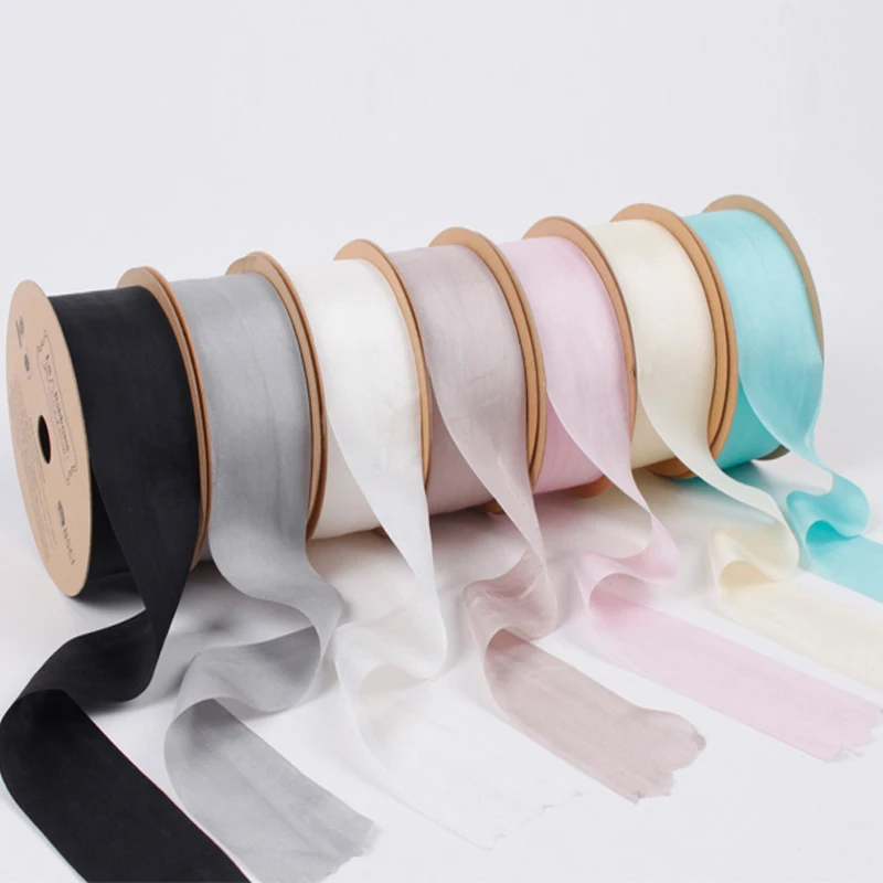100% luxury pure silk fabric blue ribbon silk chiffon ribbon silk ribbon, As pictures shown
100% luxury pure silk fabric blue ribbon silk chiffon ribbon silk ribbon, As pictures shown