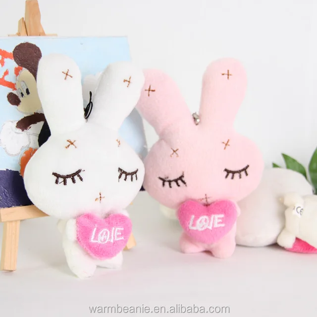 lovely rabbit toy,smile emoji love rabbit plush toys