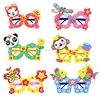 1 PCS Kids handmade Animal DIY glasses personalized decoration puzzle cartoon glasses educational toys for children Gift