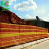 70g High visibility pe orange barrier warning net / Soft plasticsafety fence for road construction snow fencing1*100m