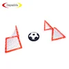 Kids toy USB rechargeable air hover soccer football ball set with 2 goal