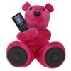 Gift promotion bear ,hippo&monkey plush toy with speaker