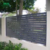 high quality easy install aluminium horizontal slat fencing panel