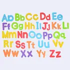 rubber magnet on back quite big alphabet Children day gifts EVA foam letters