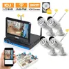 4ch All in one with Monitor Wireless Security Camera System