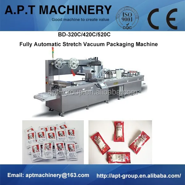 BD-320C/420C/520C Ready-to-eat Fresh Salad Packing in Traysealing with Rigid Tray and Modified Atmosphere