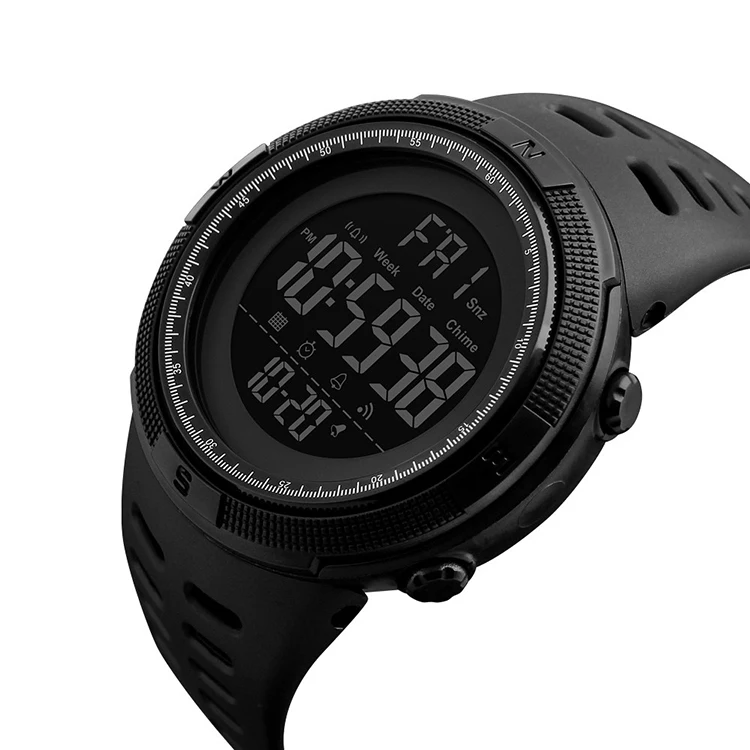 Skmei alarm 1251 watch 3atm stainless steel back sport digital wrist watch, 7 colors
Skmei alarm 1251 watch 3atm stainless steel back sport digital wrist watch, 7 colors