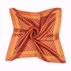 Print Scarf Manufacturers Sold Scarves Shawls Floral Print Women Scarves Square Polyester Scarf