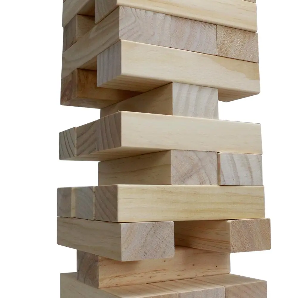 giant wooden blocks