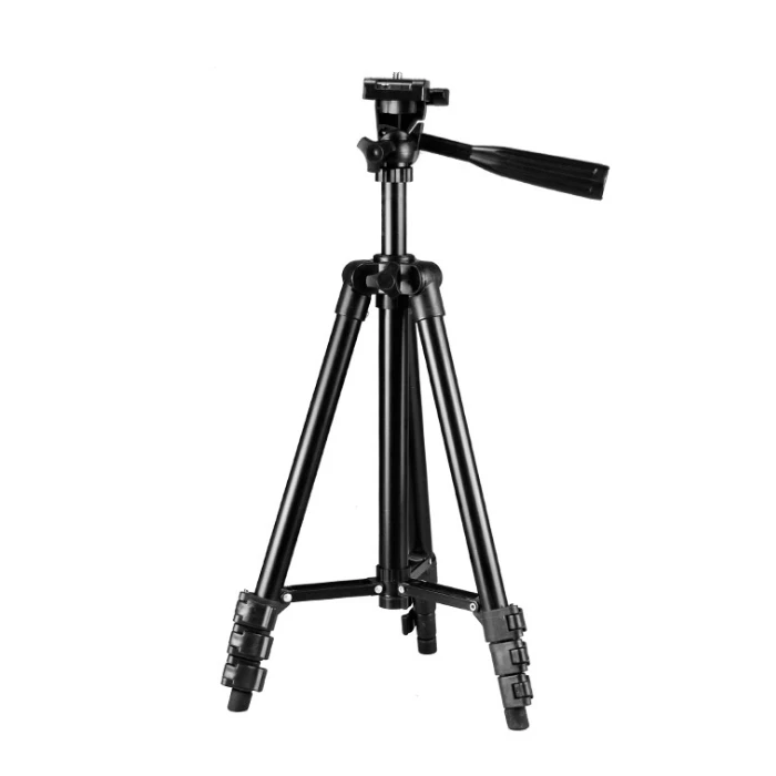 Portable ball head video camcorder telescopes universal tripod silver 130cm, Silver;black
Portable ball head video camcorder telescopes universal tripod silver 130cm, Silver;black