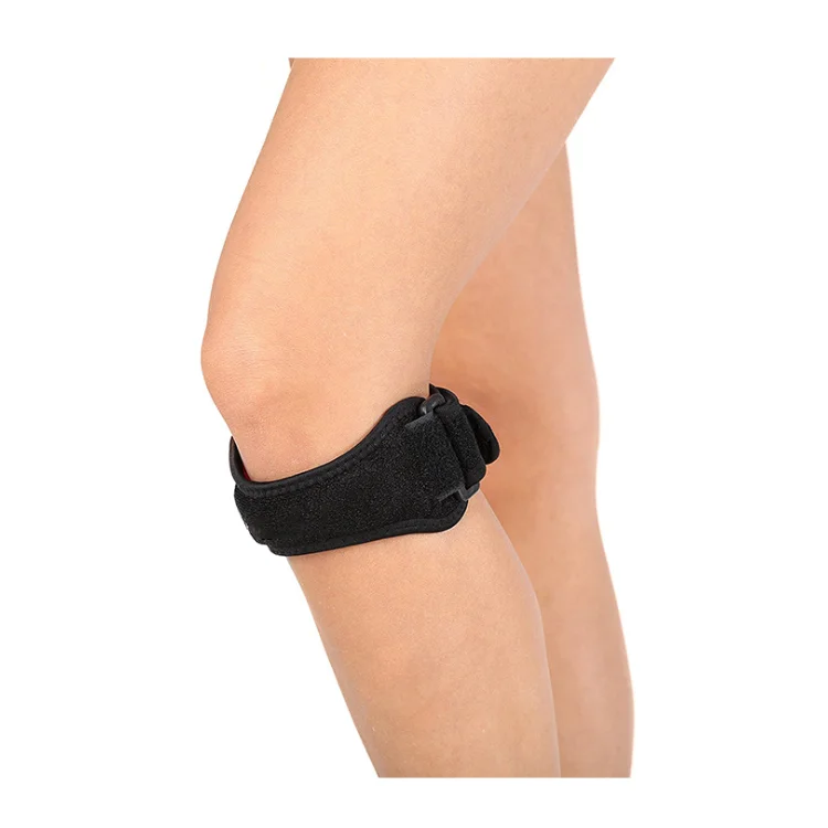 Weightlifting fitness sports knee brace Adjustable patella band, Black/black, black/blue, black/pink
Weightlifting fitness sports knee brace Adjustable patella band, Black/black, black/blue, black/pink