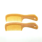 Wood fiber environmental friendly plastic hairdressing comb