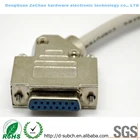 15 pin female D usb connectors,cables,hoods