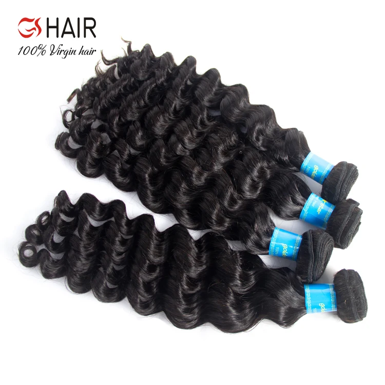 Deep wave bundles with closure brazilian hair weave unprocessed curly 3 bundles and closure for black women, Natural color
Deep wave bundles with closure brazilian hair weave unprocessed curly 3 bundles and closure for black women, Natural color