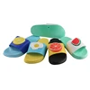 new 2019 Custom logo Slide Sandal Women PVC Fruit men slippers summer Double Color Door Slide Plastic Shoes men