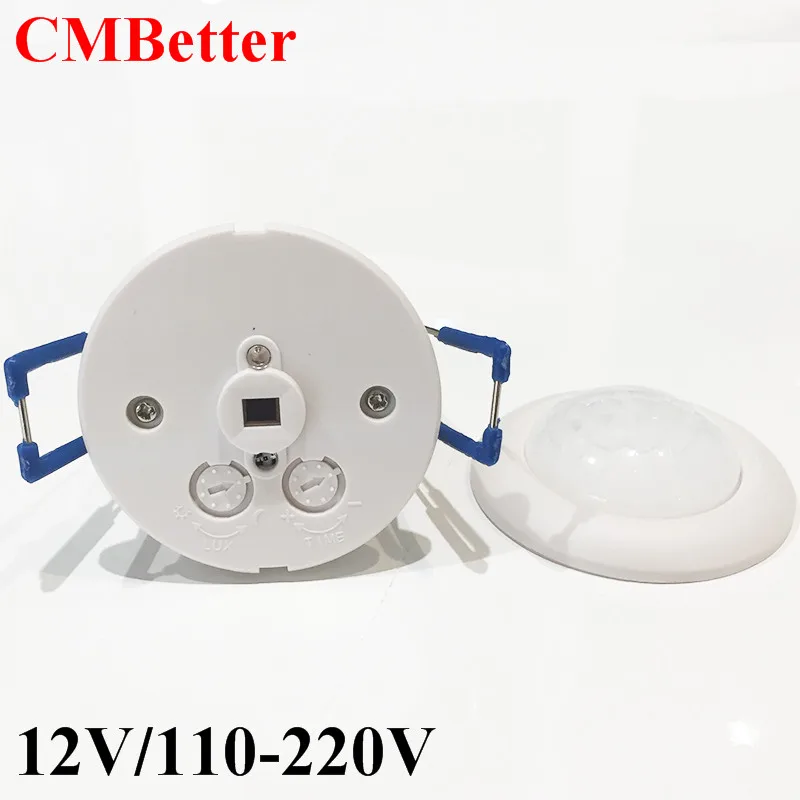  Mini Infrared motion sensor switch 12VAC110V-240V Adjustable Security Ceiling  Led Strip Lamp Light Infrared Sensor Switch (39)