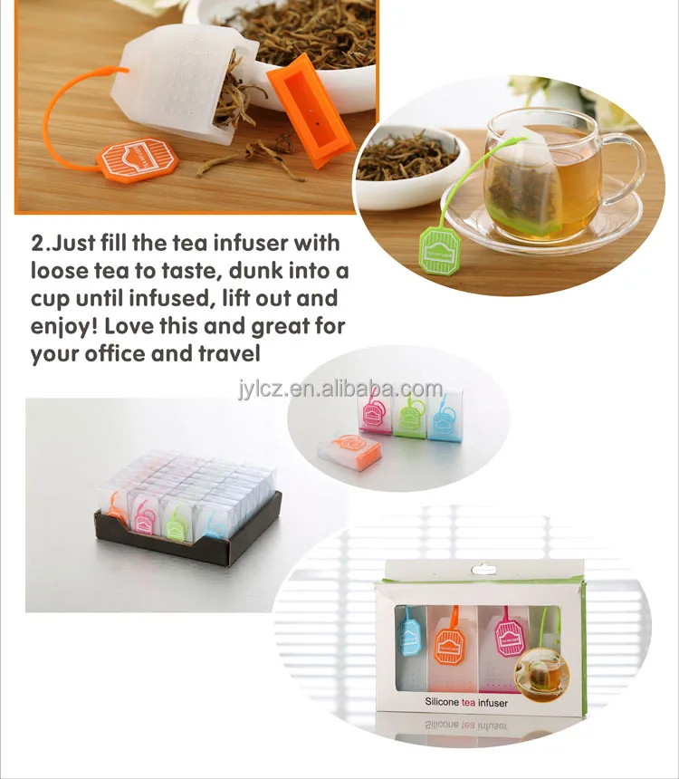 2016 amazon hot sale silicone tea infusers maker