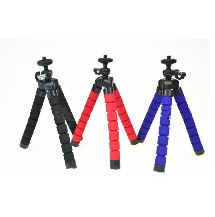 new design Flexible bendable Octopus Tripod with Adjustable Holder for Camera Compact Video Camera
new design Flexible bendable Octopus Tripod with Adjustable Holder for Camera Compact Video Camera