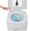 camping mobile portable outdoor car toilet seat portable toilet for camping with flush