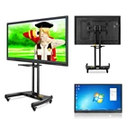 New design 55 inch touch screen whiteboard all in one computer for education