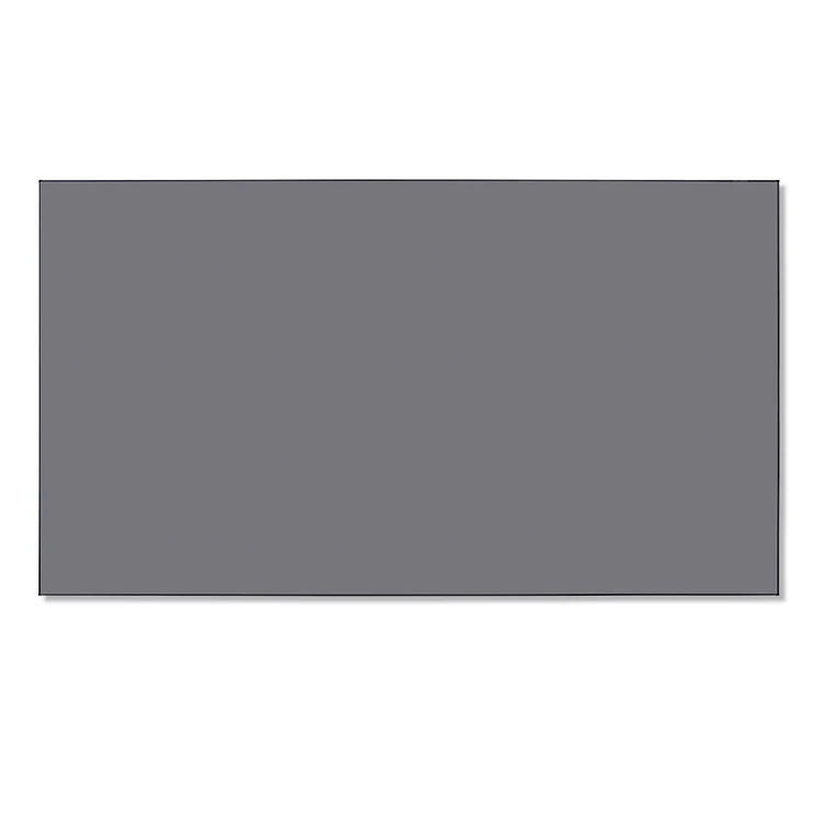110 Inch Fixed Projection Gray Screen 16:9 Aluminum Frame w/Black Velvet, Active 3D 4K / 8K, Grey
110 Inch Fixed Projection Gray Screen 16:9 Aluminum Frame w/Black Velvet, Active 3D 4K / 8K, Grey