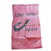 Red color post bag for Express packaging