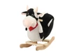 cute promotional customized stuffed plush rocking cattle/ox/moo-cow animal for baby/kids/children,plush animal rocker