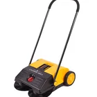 750mm Two Front rotating brushes large debris garbage street cleaning push sweeper