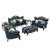 30% Off French style living room home furniture genuine leather sofa set