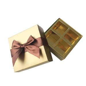 wholesale recycle chocolate art paper packaging box gift box