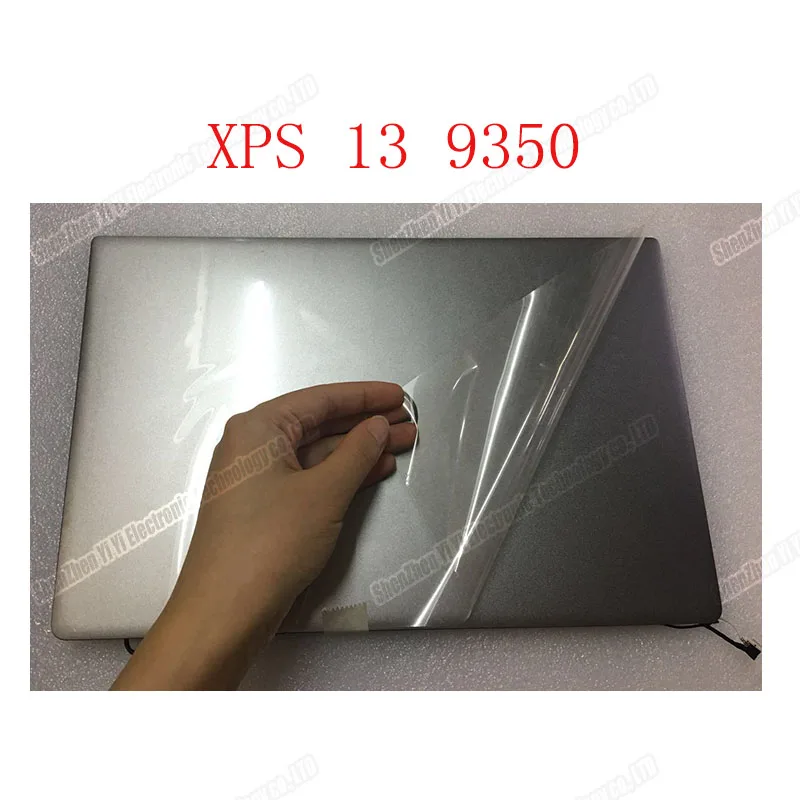 

Genuine For Dell XPS 13 9350 9360 P54G lcd Assembly touch LCD Screen Digitizer 3200*1800 1920x1080 FHD, Black/grey/champagne