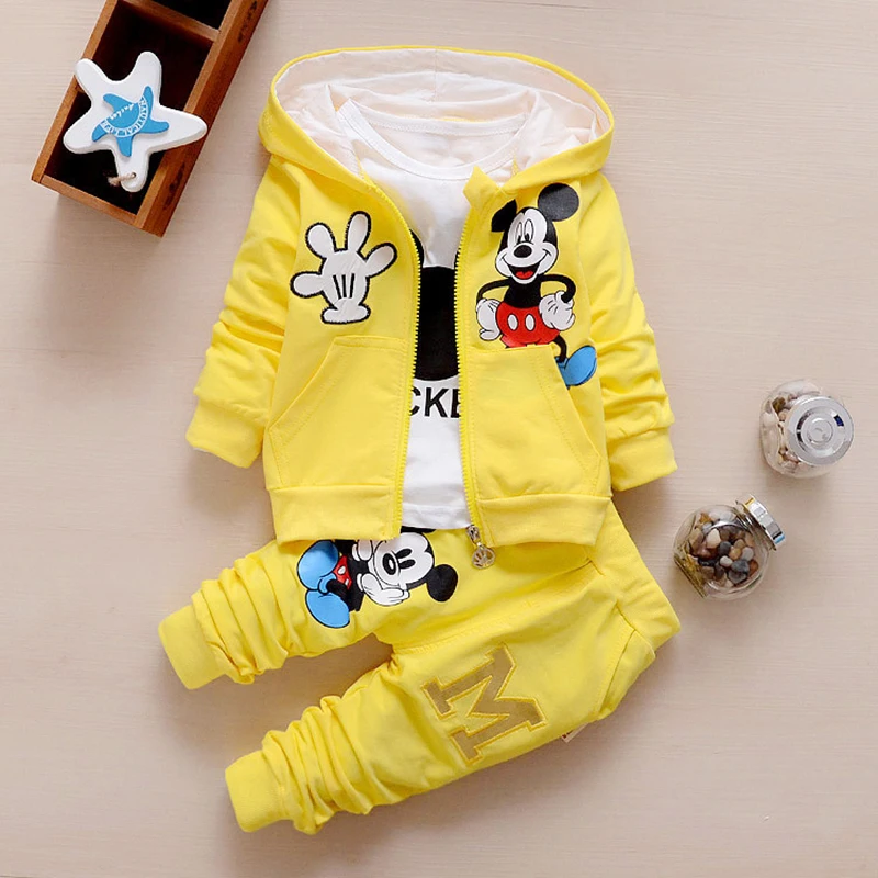 Hot Sale 2021 Spring Baby Girls Boys Clothes Sets Cute Infant Cotton Suits Coat+T Shirt+Pants Casual Kids Children Suits
Hot Sale 2021 Spring Baby Girls Boys Clothes Sets Cute Infant Cotton Suits Coat+T Shirt+Pants Casual Kids Children Suits