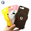 Phone Accessory Cute Cartoon Rubber Phonecases, Smart Cell Phone Case, OEM Silicone Mobile Phone Case for iPhone