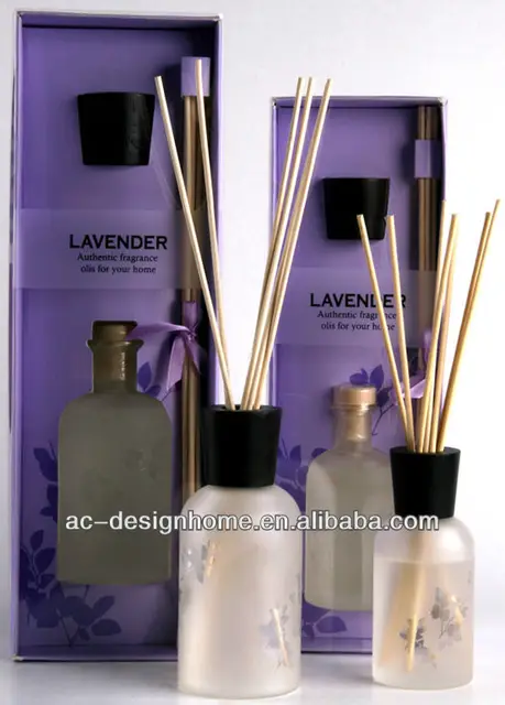 purple color lavender fragrance 100ml aroma home reed diffuser