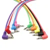 Cheapest price 90 Degree right angle 1/8" 3.5mm Mono Patch Cable for modular synthesizer