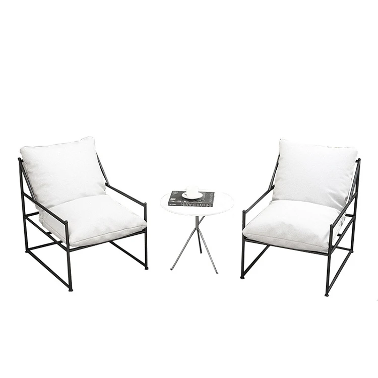 Modern styleLatest living room sofa design metal frame sofa set  single seater arm sofa couch chairs