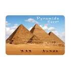 Egypt Pyramids Souvenir Travel Big Size 3.5"X2.4" Photo Fridge Magnet Custom Magnets