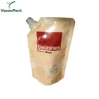 Stand Up Pouch With Spout Liquid Liquid Stand Up Pouch Plastic Soap Foam Packing Bag With Spout For Liquid Soap