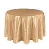 Graceful Plaid Pintuck Taffeta Table Cloth for Banquet